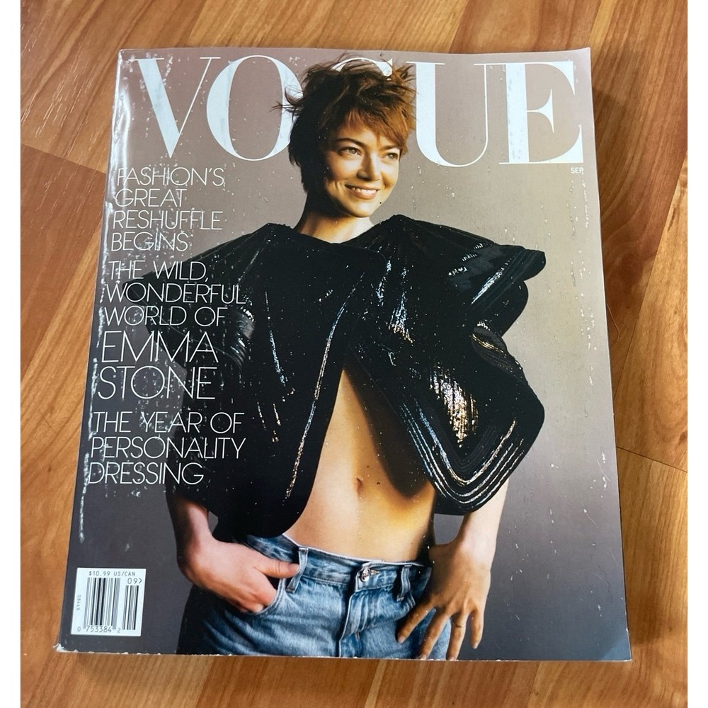 Vogue Magazine Emma Stone‎ September 2025